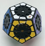 Multi Crazy Pyraminx Crystal Black Body