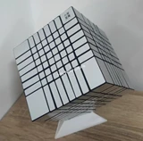 Mirror 8x8x8 Cube Black Body with Silver Label (Lee Mod)
