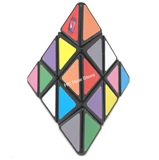 Sudoku Pyraminx Master 9-Color Stickers Black Body (version 3)