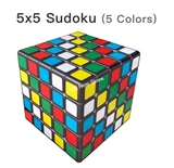 5x5x5 Sudoku Cube 5-Colors (UV print) Black Body