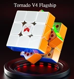 Qiyi X-Man Tornado V4 Flagship Magnetic 3x3x3 Cube Stickerless