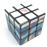 3x3 Christmas Cube with VanGogh’s Starry Night Sticker