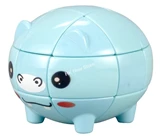 Q-Moe Animal 3x3x3 Blue Puzzle (Hippo)