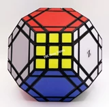 Super Gem III Cube (Tetradecaminx) Black Body (3D printing Mod)