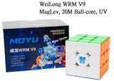 MoYu WeiLong 3x3x3 WRM V9 (MagLev, 20M Ball-core, UV) Speed Cube