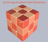 Orange Gradient 3x3x3 Cube Stickerless