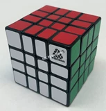 WitEden ​4x4x4 Mixup Edge-rebuilt Black Cube