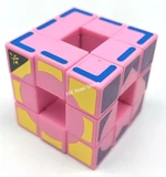Dayan Void Cube Pink Body with Circle-Heart-Square Label (limited special edition)