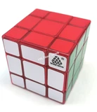 WitEden 3x3x3 Mixup Edge-rebuilt Ice Red (limited edition)