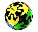 Qiyi Gear Shift Ball 2x2x2 Black Cube