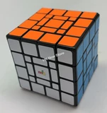 Son-Mum Hybrid 3x3x3-4x4x4 Black Cube