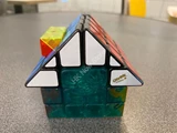 Calvin's 4x4x4 Glassy House Cube II (Icy Stickerless Body & Black Roof)